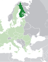 Месторасположение Финляндии